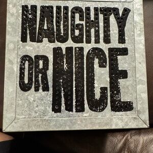 Demdaco Studio Galvanized Metal Decor